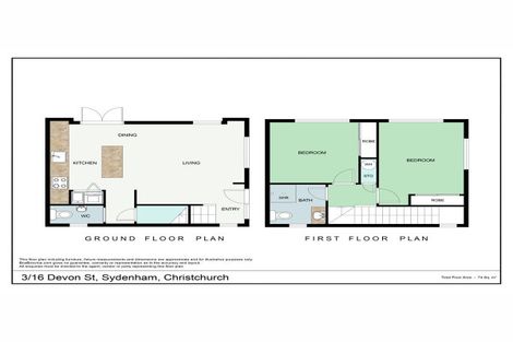 Photo of property in 3/16 Devon Street, Sydenham, Christchurch, 8023