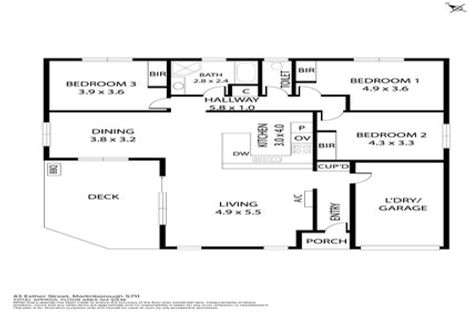 Photo of property in 43 Esther Street, Martinborough, 5711