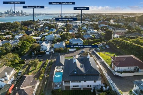 Photo of property in 22 Mays Street, Devonport, Auckland, 0624