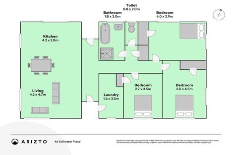 Photo of property in 46 Stillwater Place, Westbrook, Palmerston North, 4412