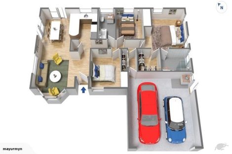 Photo of property in 15 Frank Bunce Grove, Flat Bush, Auckland, 2019