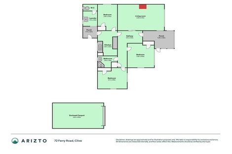 Photo of property in 72 Ferry Road, Clive, 4102
