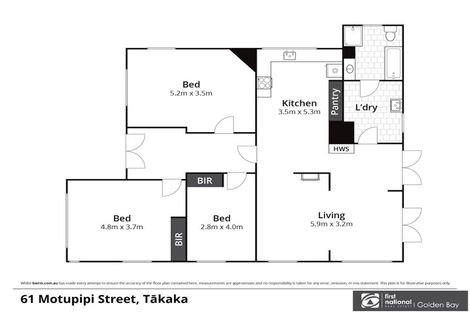 Photo of property in 61 Motupipi Street, Takaka, 7110