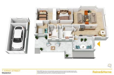 Photo of property in 1 Iorns Street, Masterton, 5810