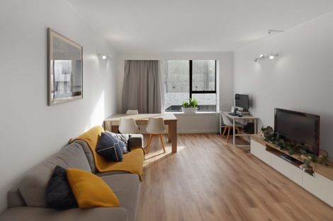 Photo of property in Hobson Court Flats, 23/70 Hobson Street, Thorndon, Wellington, 6011