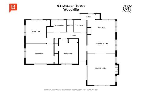 Photo of property in 93 Mclean Street, Woodville, 4920