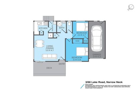 Photo of property in 3/68 Lake Road, Narrow Neck, Auckland, 0624