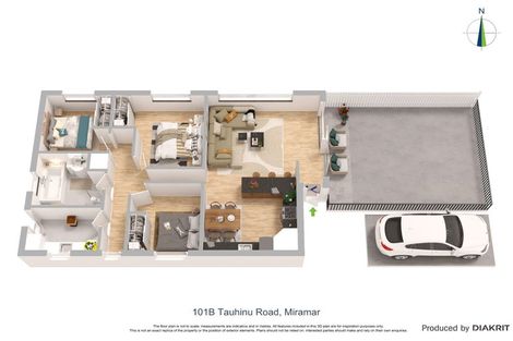 Photo of property in 101b Tauhinu Road, Miramar, Wellington, 6022