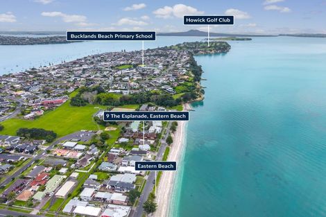 Photo of property in 9 The Esplanade, Eastern Beach, Auckland, 2012