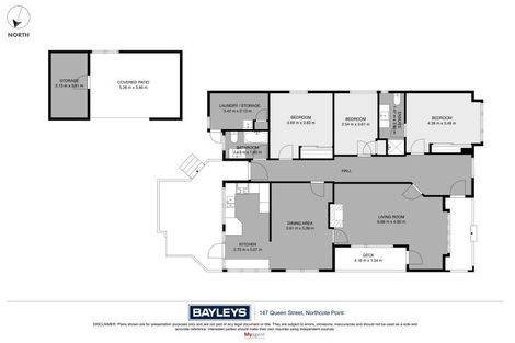 Photo of property in 147 Queen Street, Northcote Point, Auckland, 0627