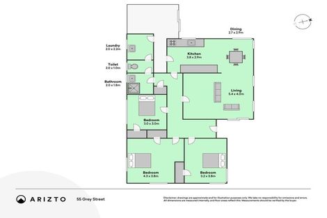 Photo of property in 55 Grey Street, Woodville, 4920