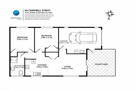 Photo of property in 5a Campbell Street, Frankton, Hamilton, 3204