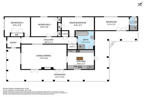Photo of property in 95 Fox Street, Featherston, 5710