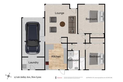 Photo of property in 2/126 Astley Avenue, New Lynn, Auckland, 0600