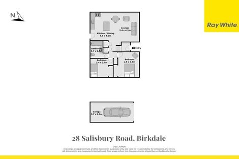 Photo of property in 2/28 Salisbury Road, Birkdale, Auckland, 0626