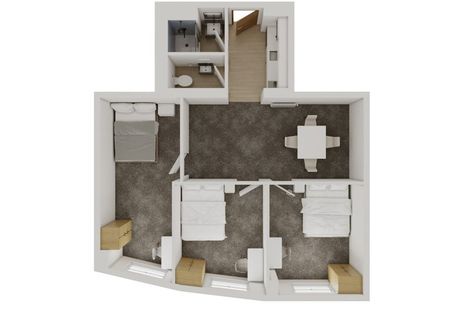 Photo of property in Empire Apartments, 1325/21 Whitaker Place, Grafton, Auckland, 1010