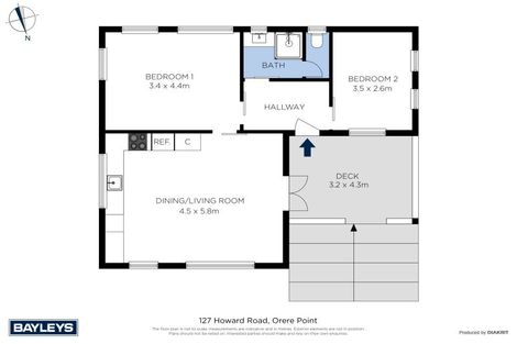 Photo of property in 127 Howard Road, Orere Point, 2585