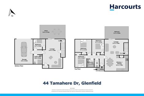 Photo of property in 44 Tamahere Drive, Glenfield, Auckland, 0629