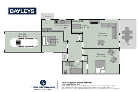 Photo of property in Haitaitai Flats, 4/20 Brighton Road, Parnell, Auckland, 1052