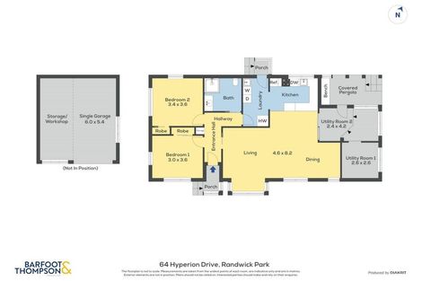 Photo of property in 64 Hyperion Drive, Randwick Park, Auckland, 2105