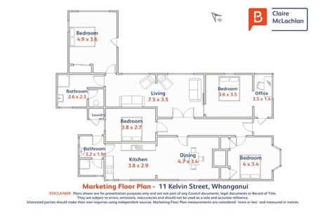 Photo of property in 11 Kelvin Street, Aramoho, Wanganui, 4500