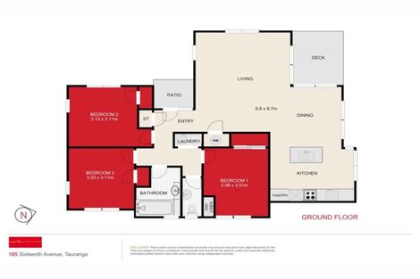 Photo of property in 185 Sixteenth Avenue, Tauranga South, Tauranga, 3112