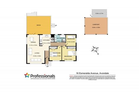 Photo of property in 16 Esmeralda Avenue, Avondale, Auckland, 1026