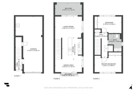 Photo of property in Harbour View Terraces, 9/170 Mokoia Road, Chatswood, Auckland, 0626