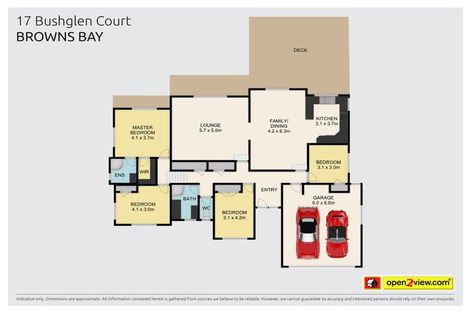 Photo of property in 17 Bushglen Court, Browns Bay, Auckland, 0630