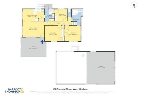 Photo of property in 21 Flaunty Place, West Harbour, Auckland, 0618