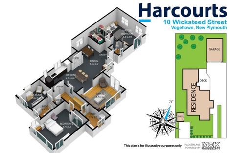 Photo of property in 10 Wicksteed Street, Vogeltown, New Plymouth, 4310