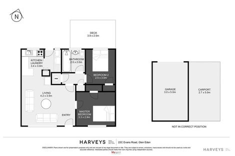 Photo of property in 2/22c Evans Road, Glen Eden, Auckland, 0602