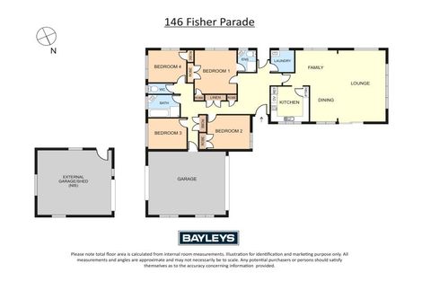 Photo of property in 146 Fisher Parade, Farm Cove, Auckland, 2012