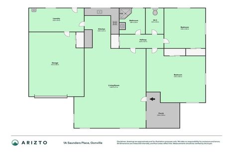 Photo of property in 1a Saunders Place, Gonville, Whanganui, 4501