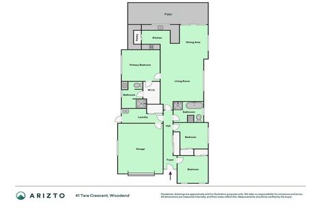 Photo of property in 41 Tara Crescent, Woodend, 7610