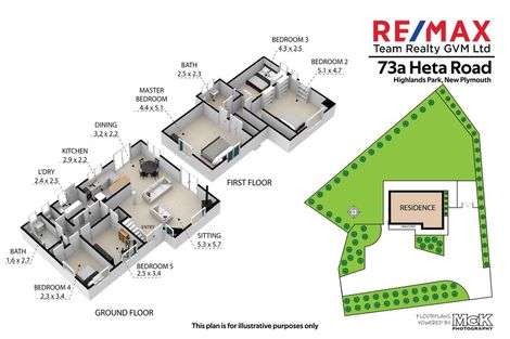 Photo of property in 73a Heta Road, Highlands Park, New Plymouth, 4312