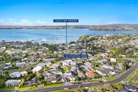 Photo of property in 32 Churchill Road, Cockle Bay, Auckland, 2014