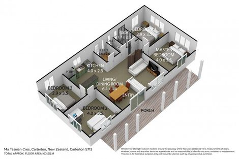 Photo of property in 14a Tasman Crescent, Carterton, 5713