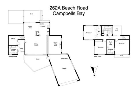 Photo of property in 262a Beach Road, Campbells Bay, Auckland, 0630