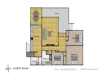 Photo of property in 8 Jeff Place, Howick, Auckland, 2014