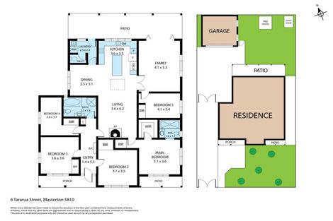 Photo of property in 6 Tararua Street, Masterton, 5810