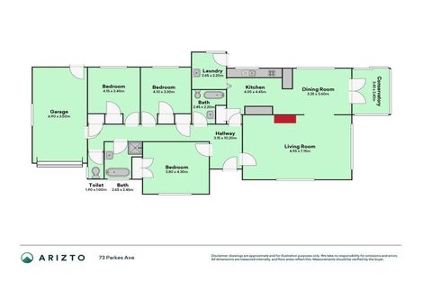 Photo of property in 73 Parkes Avenue, Saint Johns Hill, Whanganui, 4501