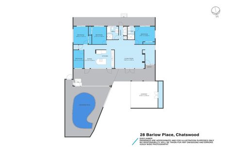 Photo of property in 28 Barlow Place, Chatswood, Auckland, 0626