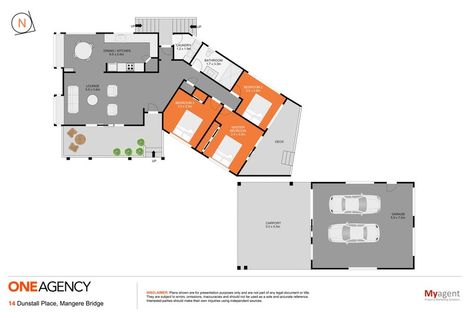 Photo of property in 14 Dunstall Place, Mangere Bridge, Auckland, 2022