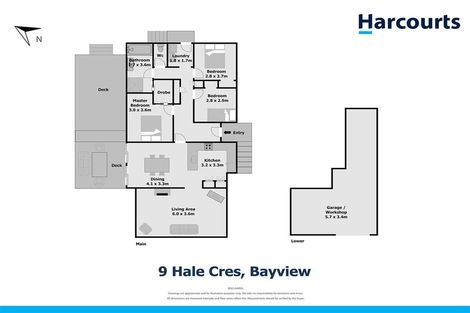 Photo of property in 9 Hale Crescent, Bayview, Auckland, 0629