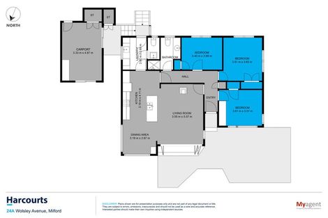 Photo of property in 1/24a Wolsley Avenue, Milford, Auckland, 0620