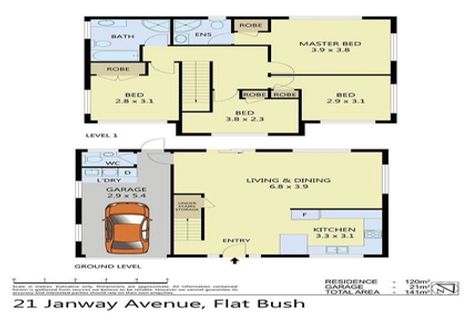 Photo of property in 21 Janway Avenue, Flat Bush, Auckland, 2016