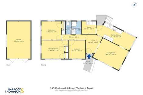 Photo of property in 133 Vodanovich Road, Te Atatu South, Auckland, 0610