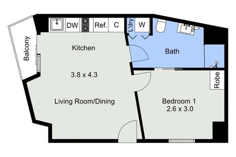 Photo of property in Soho Apartments, 1019/74 Taranaki Street, Te Aro, Wellington, 6011