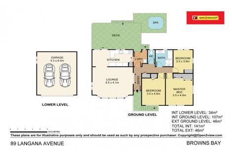 Photo of property in 89 Langana Avenue, Browns Bay, Auckland, 0630